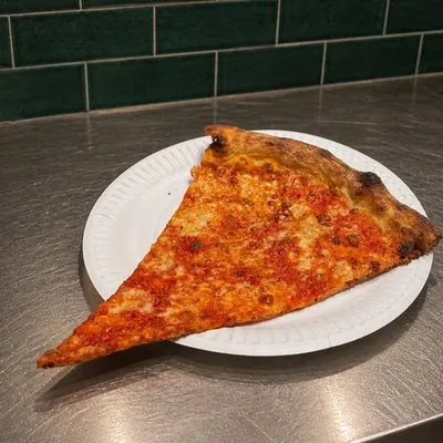 A slice of pizza